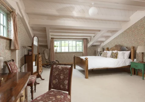 Bedroom #1 at Master Shipwrights House, Penpol