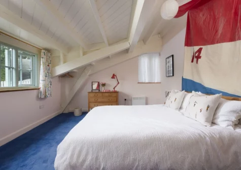 Bedroom #2 at Master Shipwrights House, Penpol