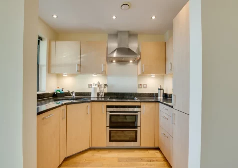 The kitchen at Masts B5, Torquay
