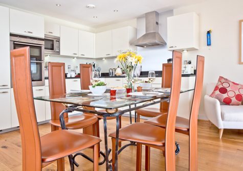 The dining area @ Masts B7, Torquay