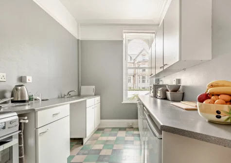 The kitchen at Mayfield, Ilfracombe