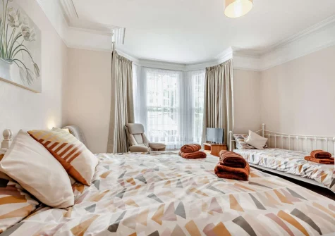Bedroom #1 at Mayfield, Ilfracombe