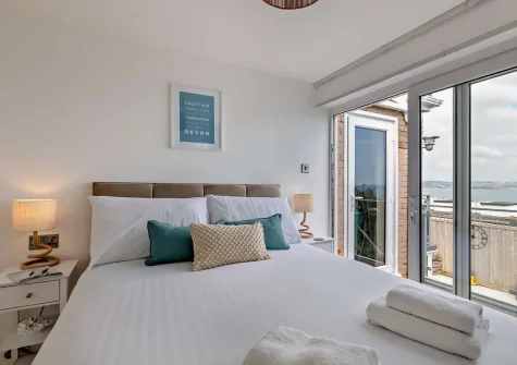 Bedroom #1 at Mayflower, Brixham