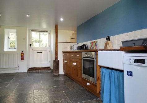The kitchen at Meadow Brook Cottage, Sandridge