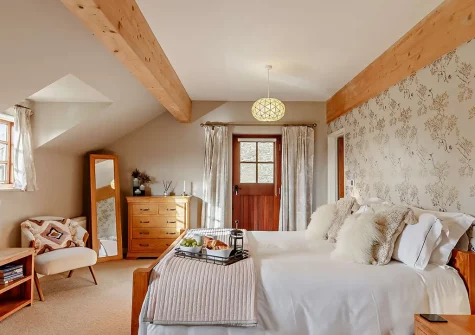 Bedroom #2 at Meadows, Higher Treyone, Hessenford