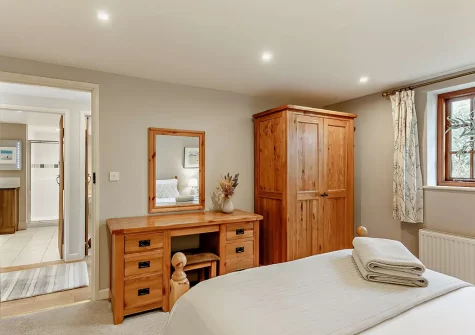 Bedroom #2 at Meadows, Higher Treyone, Hessenford