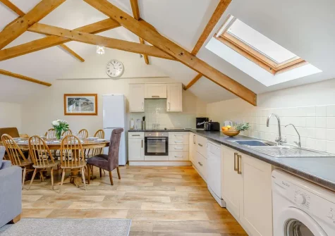 The kitchen & dining area at Meadowsweet, Berrynarbor