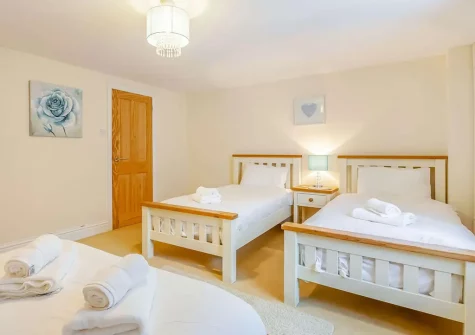 Bedroom #2 at Meadowsweet, Berrynarbor