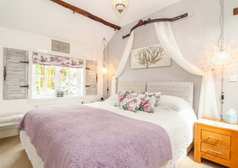 Bedroom #1 at Meadowview Cottage, Trelash