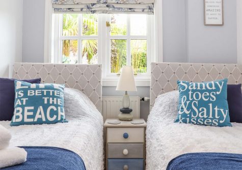 Bedroom #3 at Meadowview Cottage, Trelash