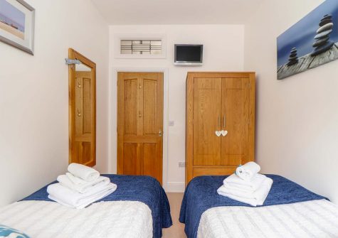 Bedroom #3 at Meadowview Cottage, Trelash