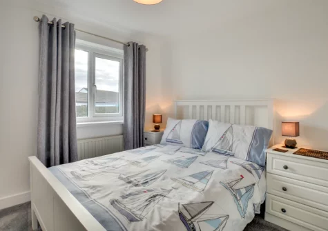 Bedroom #2 at Mena-Gwins, Padstow