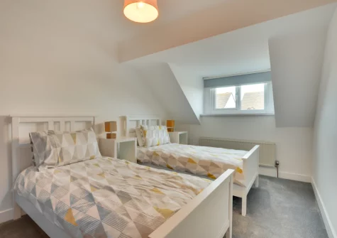 Bedroom #3 at Mena-Gwins, Padstow