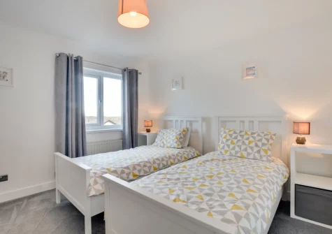 Bedroom #4 at Mena-Gwins, Padstow