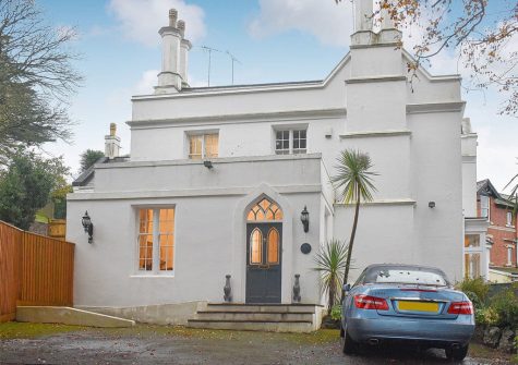 Outside Merlewood House, Torquay