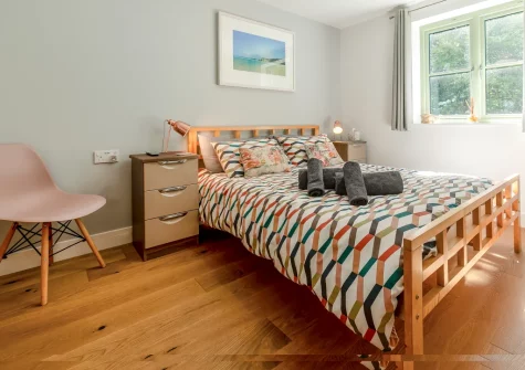 Bedroom #1 at Merlin Lodge, Winnard's Perch