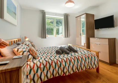 Bedroom #1 at Merlin Lodge, Winnard's Perch