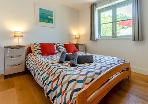 Bedroom #2 at Merlin Lodge, Winnard's Perch