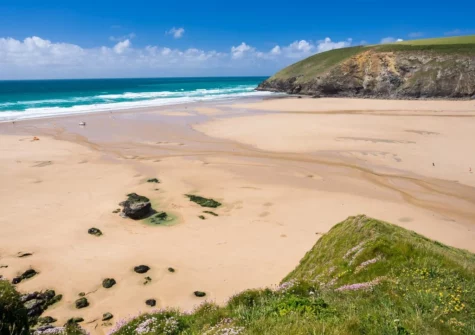 Merlin Lodge is an ideal base for visiting Cornwall's many beautiful golden sand beaches