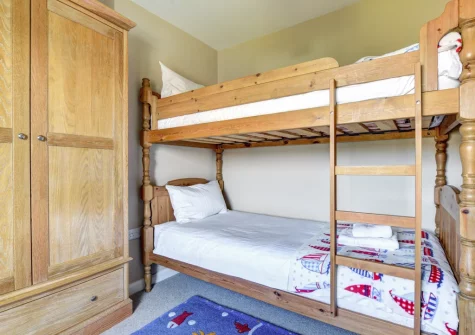 Bedroom #4 at Merlyn, Porthleven