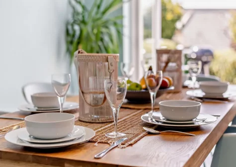 The dining area at Mermaids, Croyde
