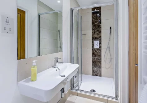 Bedroom #1 en-suite shower room at Mermaids, Croyde