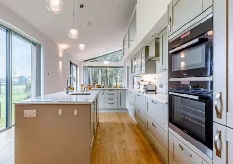 The kitchen at Merry Barn, Payhembury