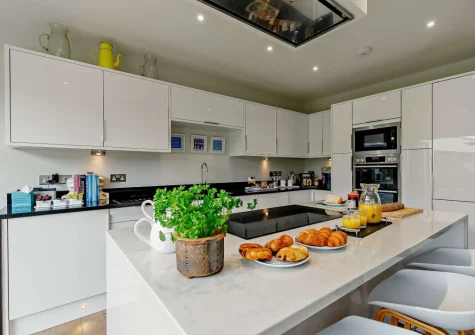 The kitchen at Midships, Charlestown