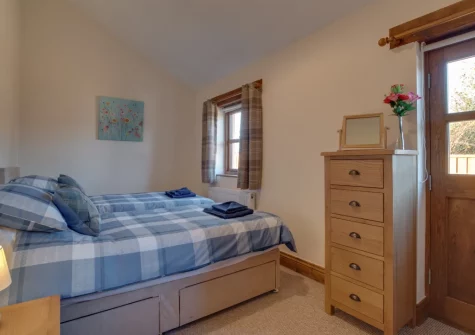 Bedroom #2 at Mill Barn, Bish Mill