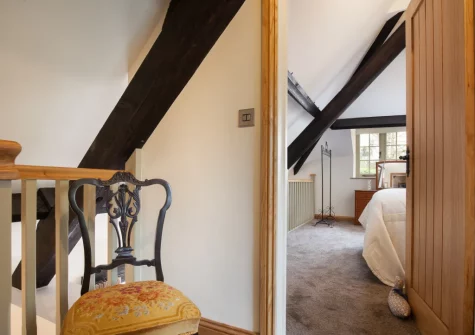 Bedroom #1 at Mill Cottage, Cockington Village, Torquay