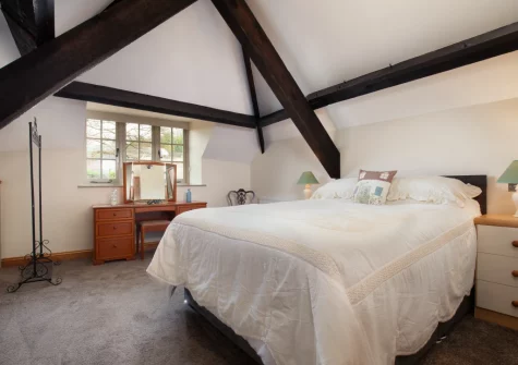 Bedroom #1 at Mill Cottage, Cockington Village, Torquay