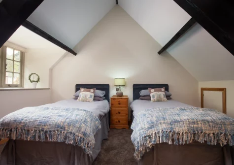 Bedroom #2 at Mill Cottage, Cockington Village, Torquay
