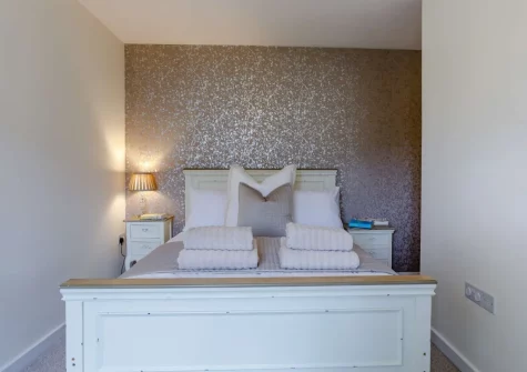 Bedroom #1 at Mill View Cottage, Sutcombe