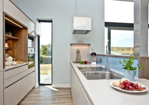 The kitchen at Millook, Wooda Farm, Bush