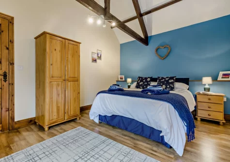 Bedroom #1 at Millpond Stables, Clawton
