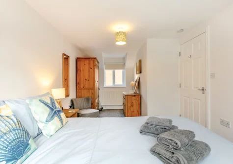 Bedroom #1 at Millrock Cottage, Woolacombe