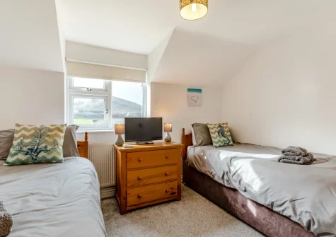Bedroom #2 at Millrock Cottage, Woolacombe