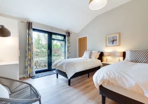 Bedroom #2 at Mimosa, Polsue Gardens, Tresillian