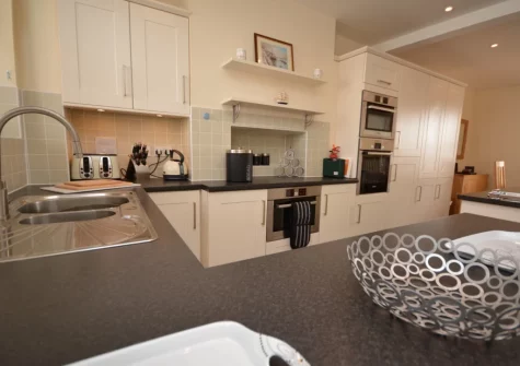 The kitchen at Missioners Cottage, Appledore