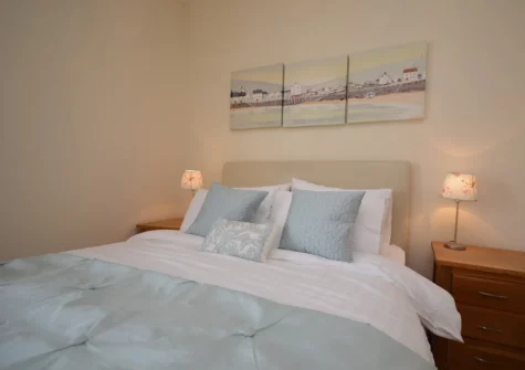 Bedroom #1 at Missioners Cottage, Appledore