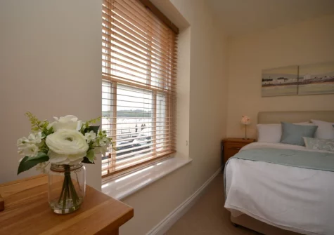 Bedroom #1 at Missioners Cottage, Appledore