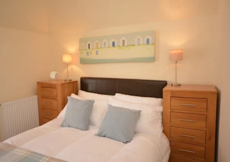 Bedroom #2 at Missioners Cottage, Appledore