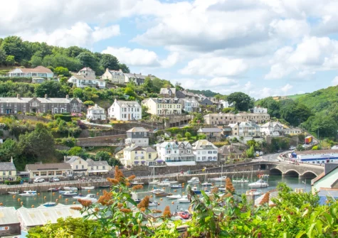 Enjoy fantastic river views when you stay at Mizzen Cottage, Looe