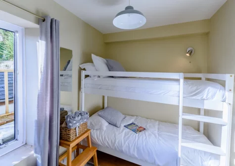 Bedroom #2 at Mole End, Appledore