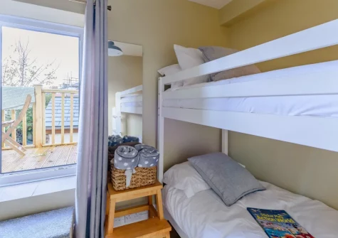 Bedroom #2 at Mole End, Appledore