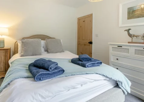 Bedroom #2 at Mole End, Fowey