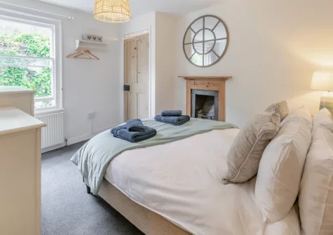 Bedroom #2 at Mole End, Fowey