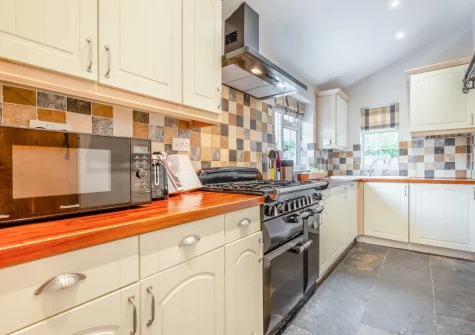 The kitchen at Molesworth Cottage, Egloshayle