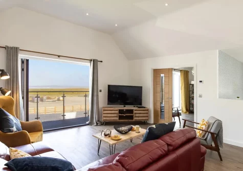 The living area at Mondeville, Westward Ho!