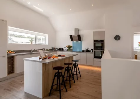 The kitchen at Mondeville, Westward Ho!